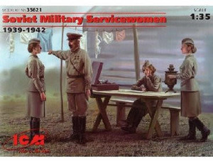 Icm ICM 1/35 Soviet Military Servicewomen (1939-1942) Icm ICM 1/35 Soviet Military Servicewomen (1939-1942)