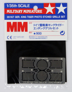 Tamiya 1/35 Pz.Kpfw. Tiger Ausf.B King Tiger Photo Etched Grilles Set Tamiya 1/35 Pz.Kpfw. Tiger Ausf.B King Tiger Photo Etched Grilles Set