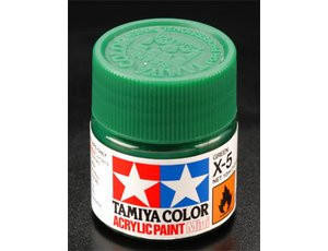 Tamiya X Acrylic Paint 10ml - PARK GREEN X-28