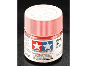 Tamiya Mini X-17 Gloss Pink 10ml Acrylic Paint Tamiya Mini X-17 Gloss Pink 10ml Acrylic Paint