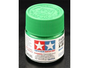 Tamiya Mini X-28 Gloss Park Green 10ml Acrylic Paint Tamiya Mini X-28 Gloss Park Green 10ml Acrylic Paint