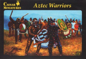  Caesar Miniatures 1/72 Aztec Warriors Model Figures 