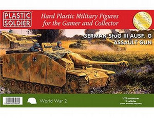 Plastic Soldier Company 1/72 German StuG.III Ausf.G Gun Plastic Soldier Company 1/72 German StuG.III Ausf.G Gun
