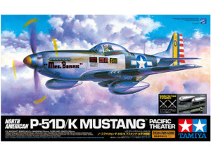 Tamiya 1/32 NAA P-51D/K Mustang Pacific   Tamiya 1/32 NAA P-51D/K Mustang Pacific