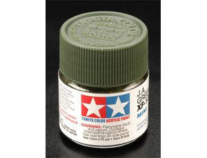Tamiya Mini XF-13 Flat JA Green 10ml Acrylic Paint Tamiya Mini XF-13 Flat JA Green 10ml Acrylic Paint