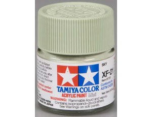  Tamiya Mini XF-21 Flat Sky 10ml Acrylic Paint 