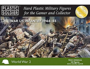 Plastic Soldier Company 15mm US Infantry 1944-45 Plastic Soldier Company 15mm US Infantry 1944-45