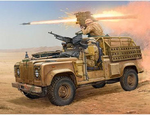 Hobby Boss 1/35 British Land Rover WMIK MILAN ATGM Model Kit Hobby Boss 1/35 British Land Rover WMIK MILAN ATGM Model Kit