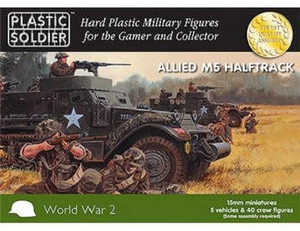 Plastic Soldier Company 15mm Allied M5 Half-Track   Plastic Soldier Company 15mm Allied M5 Half-Track