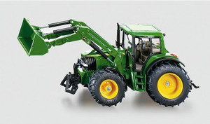  Siku 1/32 John Deere Tractor with Front Loader Diecast Model 