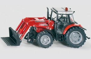 Siku 1/32 Massey Ferguson Tractor with Front Loader   Siku 1/32 Massey Ferguson Tractor with Front Loader