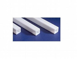  Evergreen Plastic Square Tubes 0.125 (1/8) 