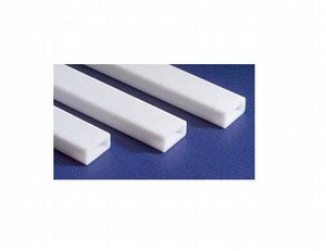 Evergreen Plastic Rectangular Tubes 0.125 x 0.25 Evergreen Plastic Rectangular Tubes 0.125 x 0.25