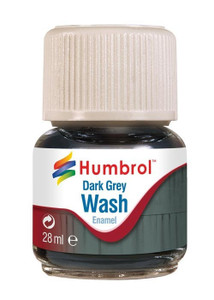 Humbrol Enamel Wash Dark Grey 28ml Humbrol Enamel Wash Dark Grey 28ml
