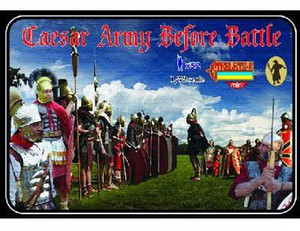  Strelets 1/72 Caesar Army before Battle Model Figures 