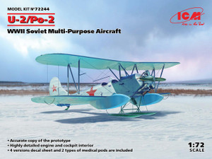 Icm ICM 1/72 Polikarpov U-2/Po-2 Model Kit Icm ICM 1/72 Polikarpov U-2/Po-2 Model Kit