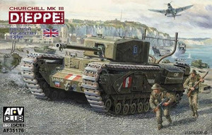  AFV Club 1/35 British Churchill Mk.III Dieppe Raid Model Kit 