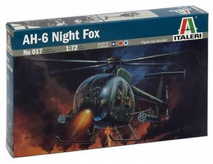 Italeri 1/72 Boeing AH-6 Night Fox   Italeri 1/72 Boeing AH-6 Night Fox