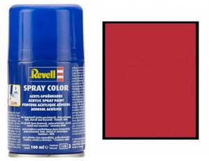 Revell 34 Gloss Ferrari Red 100ml Acrylic Spray Paint Revell 34 Gloss Ferrari Red 100ml Acrylic Spray Paint