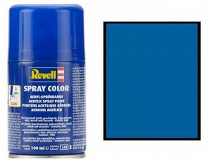 Revell 52 Gloss Blue 100ml Acrylic Spray Paint Revell 52 Gloss Blue 100ml Acrylic Spray Paint