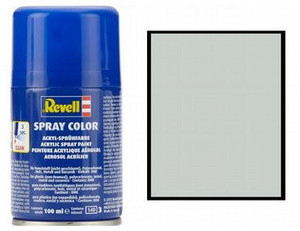 Revell 371 Satin Light Grey 100ml Acrylic Spray Paint Revell 371 Satin Light Grey 100ml Acrylic Spray Paint