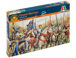 Italeri 1/72 100 Years War French Warriors Italeri 1/72 100 Years War French Warriors
