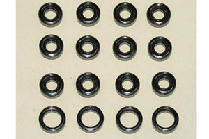 Carson TT-01/TT-02B Bearing Set Carson TT-01/TT-02B Bearing Set
