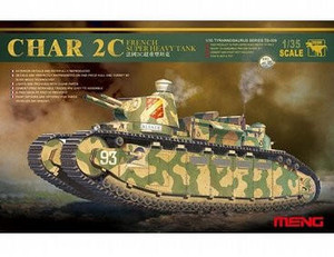 Meng Models 1/35 French Char 2C Super Heavy Tank Meng Models 1/35 French Char 2C Super Heavy Tank