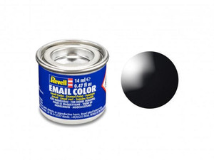 Revell 14ml 07 Enamel Gloss Black Paint   Revell 14ml 07 Enamel Gloss Black Paint