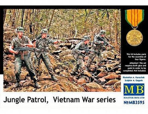  Master Box 1/35 US Jungle Patrol Vietnam War 
