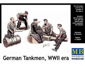  Master Box 1/35 German Tankmen World War II 