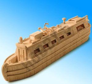  Matchmaker Canal Narrow Boat Matchstick Model 