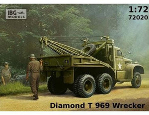 IBG Models 1/72 Diamond T 969 Wrecker IBG Models 1/72 Diamond T 969 Wrecker