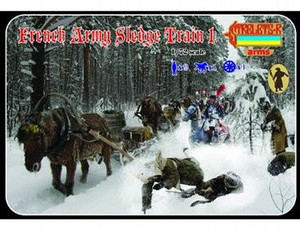  Strelets 1/72 French Army Sledge Train 1 