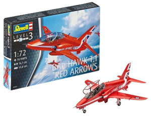 Revell 1/72 BAe Hawk T.1 Red Arrows Revell 1/72 BAe Hawk T.1 Red Arrows