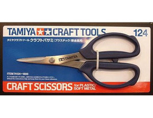 Tamiya Craft Scissors for Plastic & Soft Metal Tamiya Craft Scissors for Plastic & Soft Metal