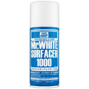  Mr Hobby Mr Surfacer 1000 White Primer Spray 170ml 
