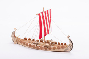  Billings Models 1/50 Mini Oseberg Viking Wooden Ship Kit 