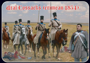  Strelets 1/72 Ural Cossacks Crimea 1854 Model Figures 