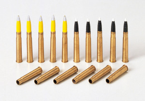  Tamiya 1/35 Tiger I 88mm Brass Projectiles 