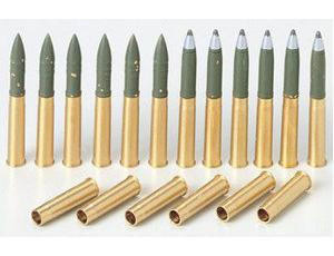 Tamiya 1/35 M4 Sherman 75mm Brass Projectiles Tamiya 1/35 M4 Sherman 75mm Brass Projectiles