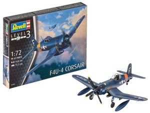  Revell 1/72 Vought F4U-4 Corsair 