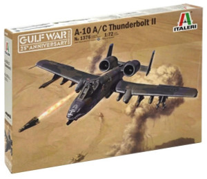 Italeri 1/72 Fairchild Republic A-10A/C Thunderbolt II Model Italeri 1/72 Fairchild Republic A-10A/C Thunderbolt II Model