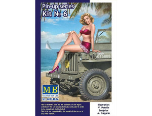  Master Box 1/24 Pin-Up Series Kit 6 Samantha Model Figure 