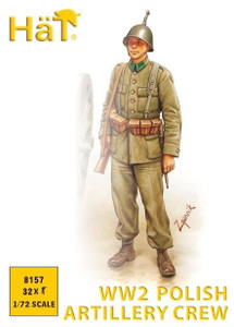 Hat Industrie 1/72 Polish Artillery Crew WWII Model Figures Hat Industrie 1/72 Polish Artillery Crew WWII Model Figures