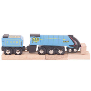 BigJigs LNER Mallard Wooden Locomotive BigJigs LNER Mallard Wooden Locomotive