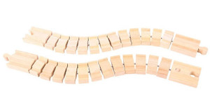  BigJigs Crazy Flexible Track x2 