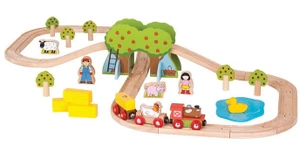  BigJigs Farm Train Set 