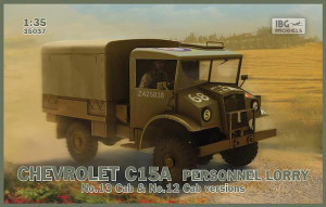  IBG Models 1/35 British Chevrolet C15A Lorry Model Kit 