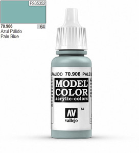 Vallejo Model Color 906 17ml Pale Blue Matt Acrylic Paint Vallejo Model Color 906 17ml Pale Blue Matt Acrylic Paint